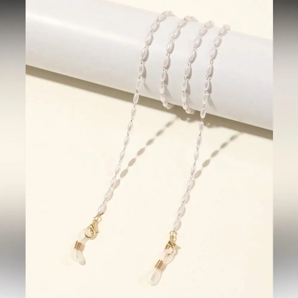 Pearl Beaded Eyeglass Chain A1652